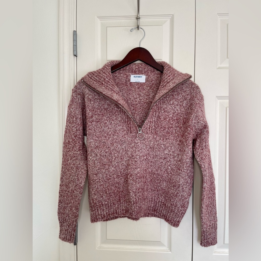Berry, Sweater Quarter-zip